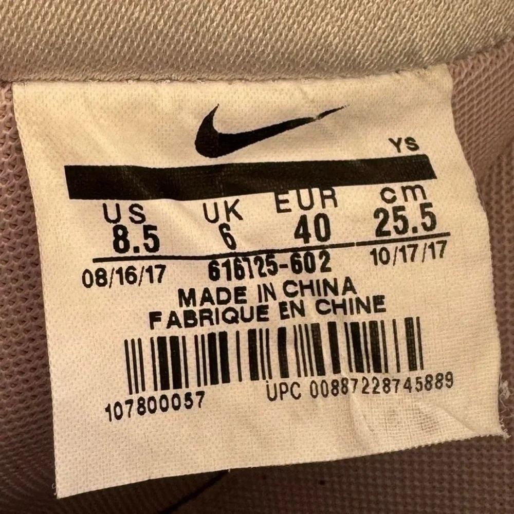 Nike Air Force 1 Low '07 Premium 'Particle Rose' Women's Size 8.5